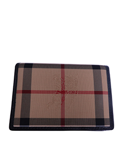 Burberry Haymarket Cardholder, Leather/Fabric, Check, TIVPJ01272